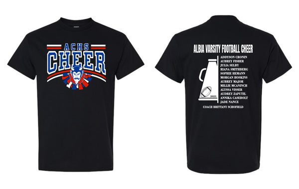 Albia Football Cheer Tee