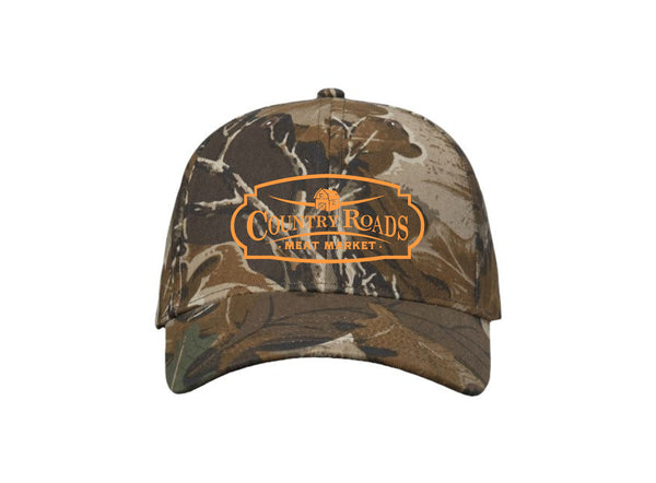 Country Roads Meat Market Camo Hat