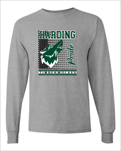 Harding MS Wolves Long Sleeve Tee