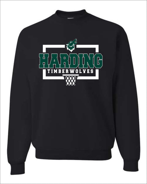 Harding MS Boys Basketball Crew Sweatshirt