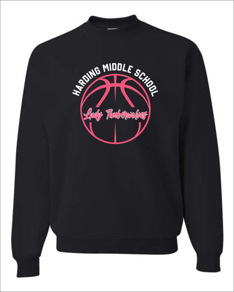 Harding MS Girls Basketball Crew Sweatshirt