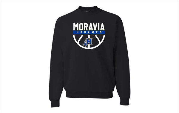 Moravia Boys Basketball Breakaway Crew Sweatshirt