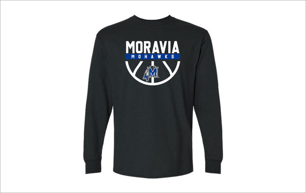 Moravia Boys Basketball Breakaway Long Sleeve Tee