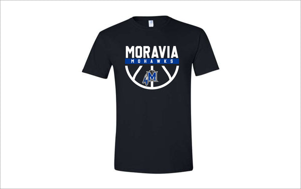 Moravia Boys Basketball Breakaway Softstyle Tee