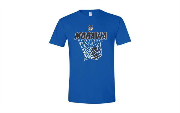 Moravia Boys Basketball Swish Softstyle Tee