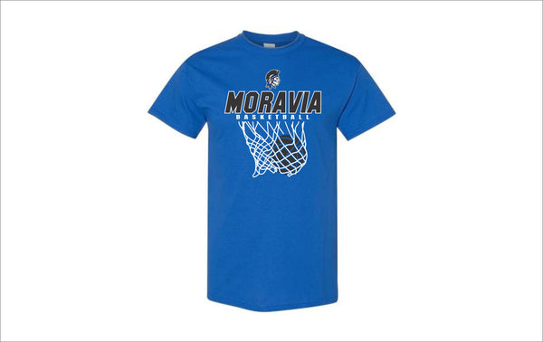 Moravia Boys Basketball Swish Tee