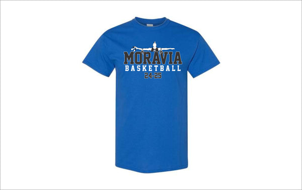 Moravia Boys Basketball Team Tee