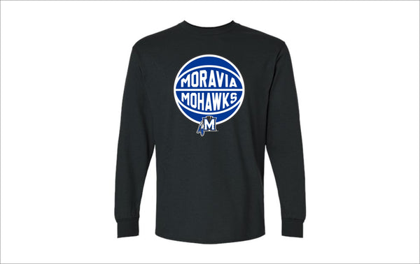 Moravia Boys Basketball Triple Double Long Sleeve Tee