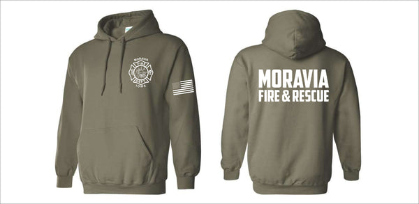 Moravia Fire Department Midweight Hoodie