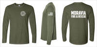 Moravia Fire Department Softstyle Long Sleeve Tee