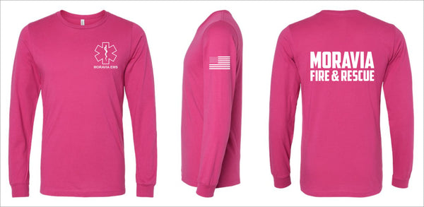 Moravia Fire Department Softstyle Long Sleeve Tee