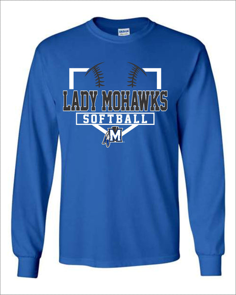 Moravia JH Softball Plate Long Sleeve Tee