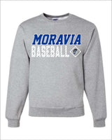 Moravia Baseball Cycle Crew Sweatshirt