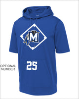 Moravia Baseball Diamond Short Sleeve Hoodie
