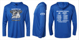 Moravia Baseball State Long Sleeve Hooded Dri Fit Tee