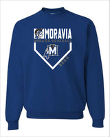 Moravia Baseball Team Crew Sweatshirt