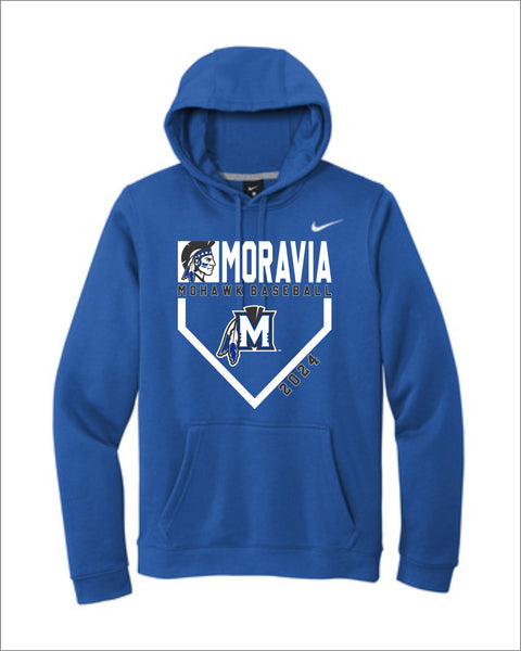 Moravia Baseball Team Nike Hoodie