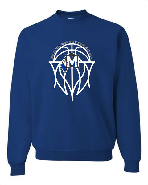 Moravia Boys Basketball Team Crew Sweatshirt