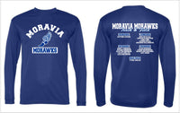 Moravia Boys Track Dri Fit Long Sleeve Tee