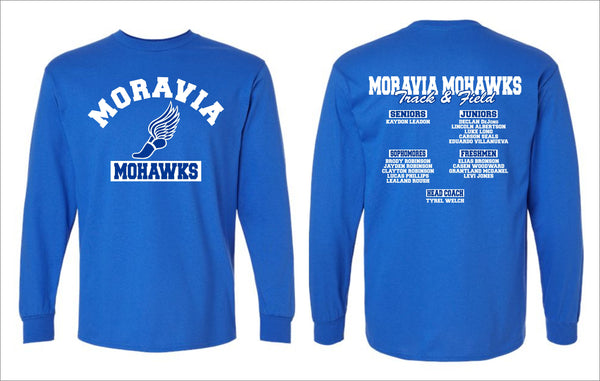 Moravia Boys Track Long Sleeve Tee