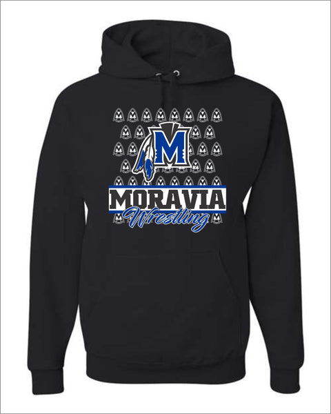 Moravia Boys Wrestling Hoodie