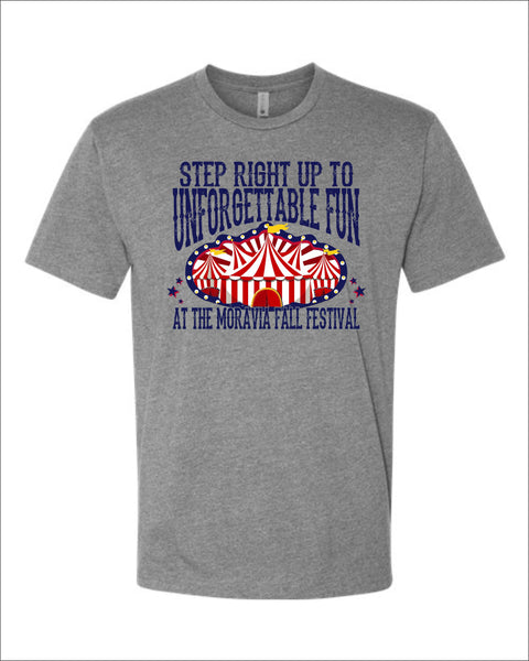 Moravia Fall Festival Soft Tee (Heather Graphite)
