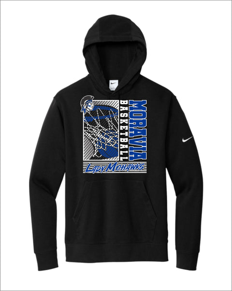 Moravia Girls Basketball Team Nike Hoodie