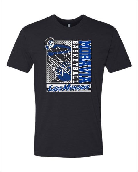 Moravia Girls Basketball Team Soft Tee
