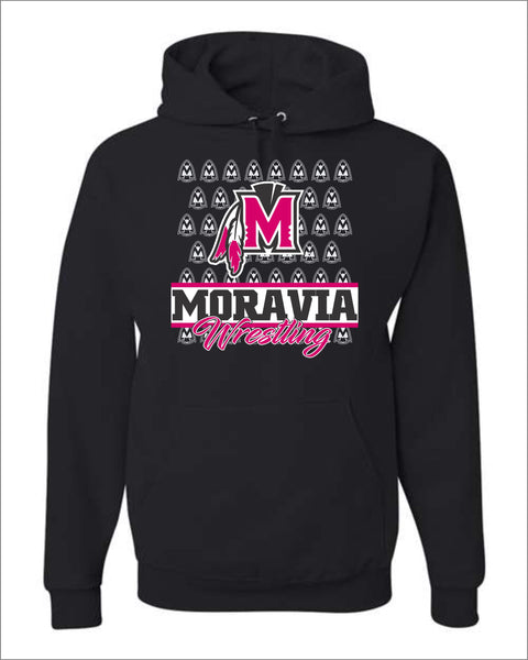Moravia Girls Wrestling Hoodie