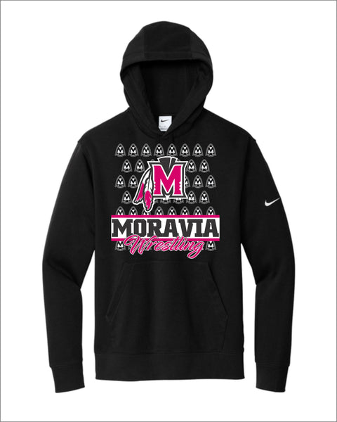 Moravia Girls Wrestling Nike Hoodie
