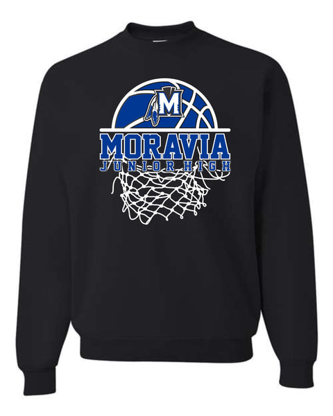 Moravia JH Basketball Crew Sweatshirt