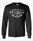 Moravia JH Softball Plate Long Sleeve Tee
