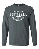 Moravia JH Softball Plate Long Sleeve Tee