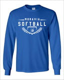 Moravia JH Softball Plate Long Sleeve Tee