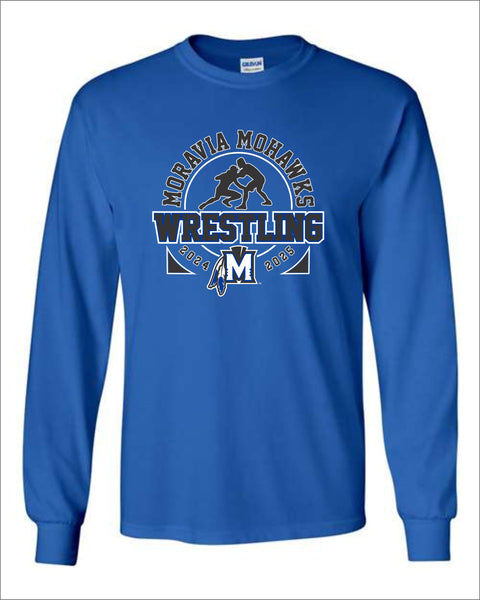 Moravia Wrestling Team Long Sleeve Tee