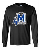 Moravia Wrestling Logo Long Sleeve Tee