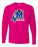 Moravia Wrestling Logo Long Sleeve Tee