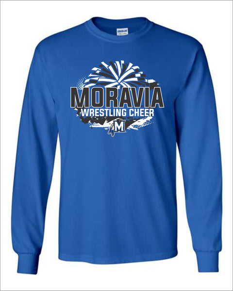 Moravia Wrestling Cheer Long Sleeve Tee