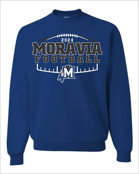 Moravia Football Team Crew Sweatshirt