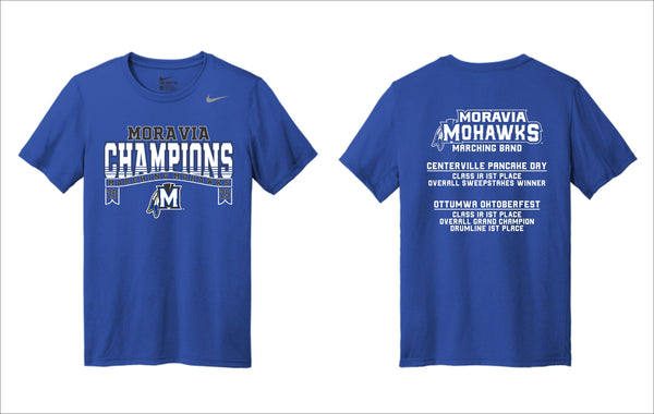 Moravia Marching Band Champions Nike Tee