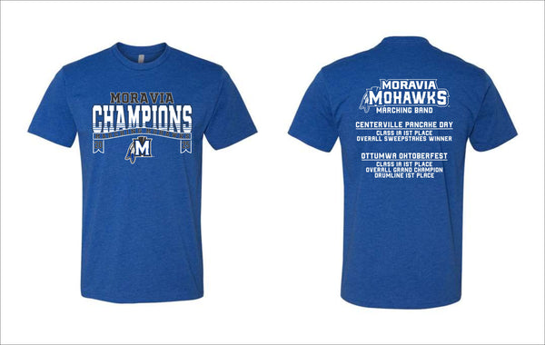 Moravia Marching Band Champions Soft Tee
