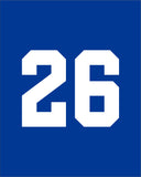 Moravia JH Softball Number