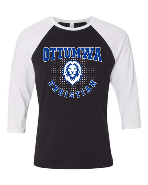 Ottumwa Christian Fanatic Raglan Tee