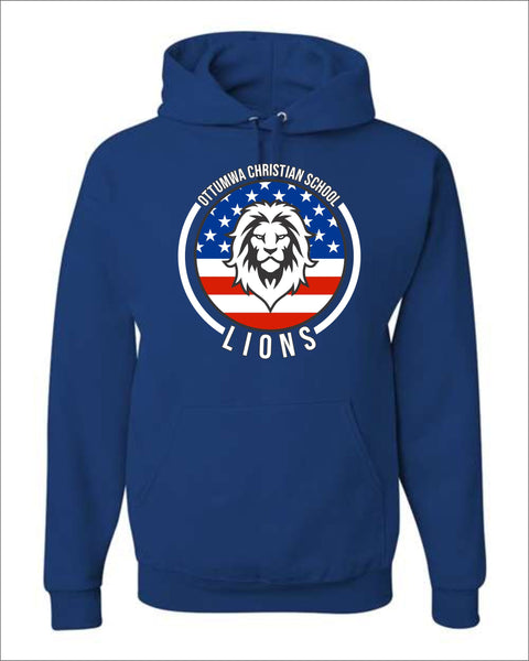 Ottumwa Christian Patriotic Hoodie