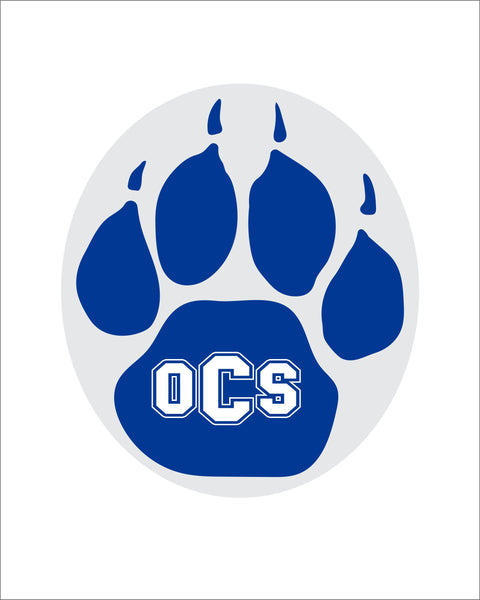 Ottumwa Christian Paw Decal