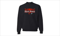 Red Rays Crew Sweatshirt