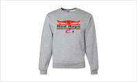 Red Rays Crew Sweatshirt