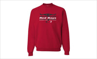 Red Rays Crew Sweatshirt