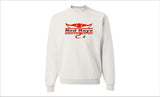 Red Rays Crew Sweatshirt